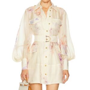 NWT Hypnotic utility belted mini dress